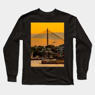 Anzac Bridge, Sydney, NSW, Australia Long Sleeve T-Shirt